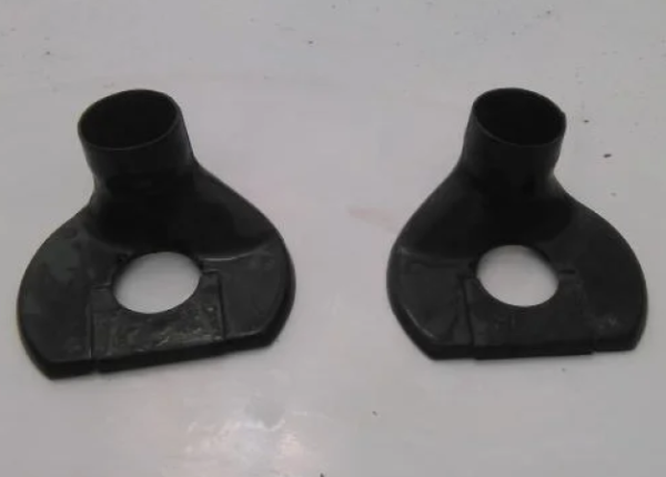 Brake backing plates / dust shields with cooling air duct, BMW E46